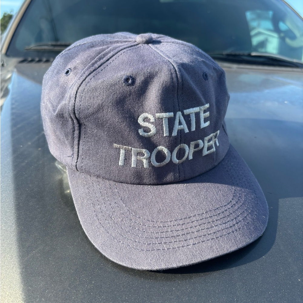 Georgia State Patrol State Trooper Cap in Blue vintage
